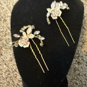 Elegant Floral Hair Pins 14